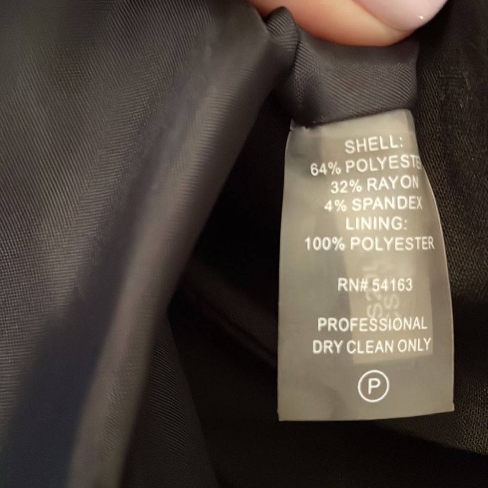 Calvin Klein 2 Button Black Blazer. - image 6